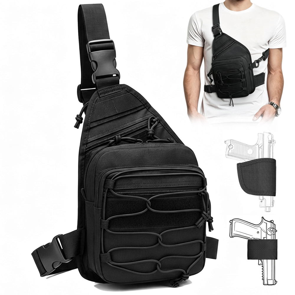 Edc Carry Handgun - Sac de rangement tactique pour pistolet,