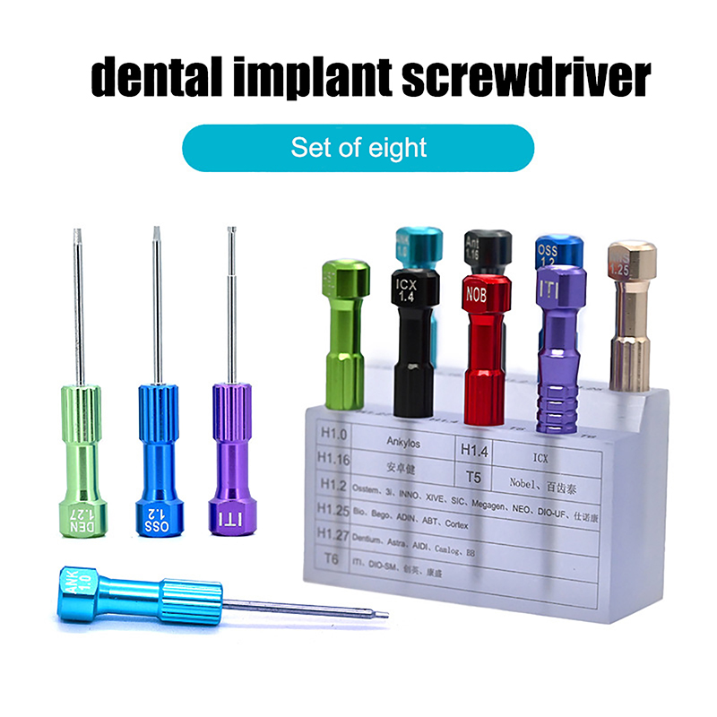 Micro Screwdriver Kit - 1 Kit d'outils de laboratoire dentaire