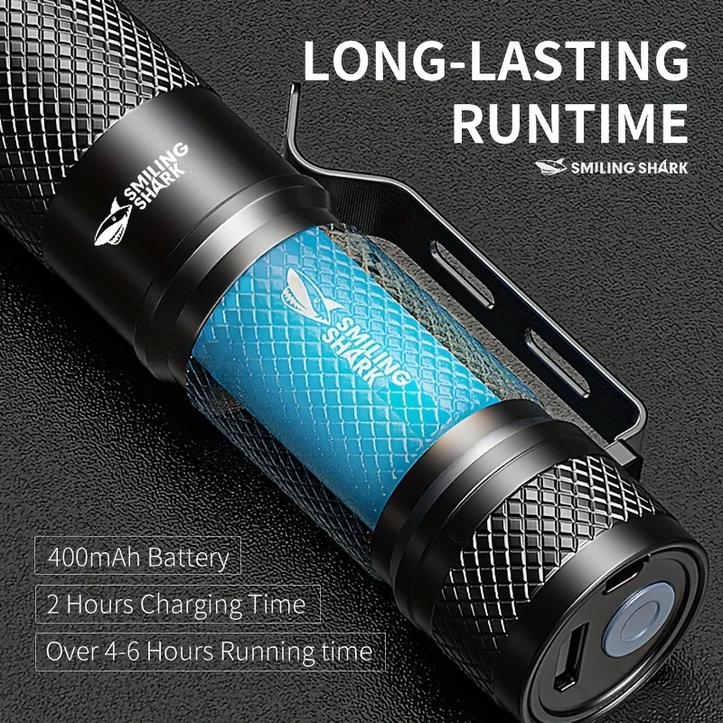 SMILING SHARK Mini lampe torch - Edc (Every Day Carry avis et prix
