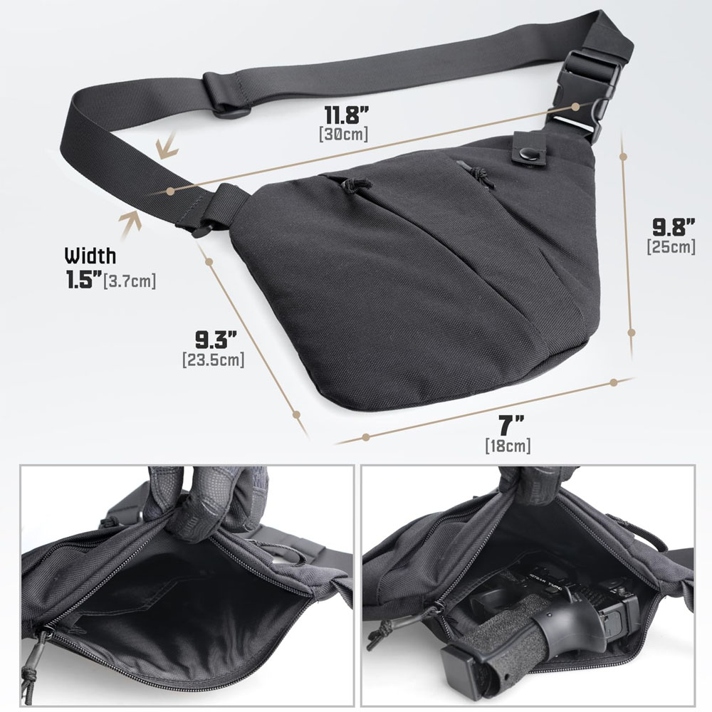 Sac de transport tactique diss - Edc Carry Handgun avis et prix