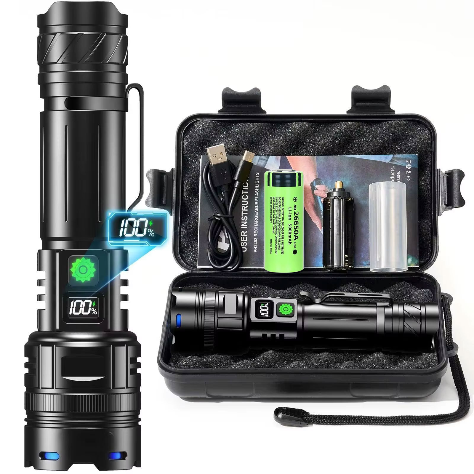 Lampe de poche LED haute puiss - Edc Carry Pen avis et prix