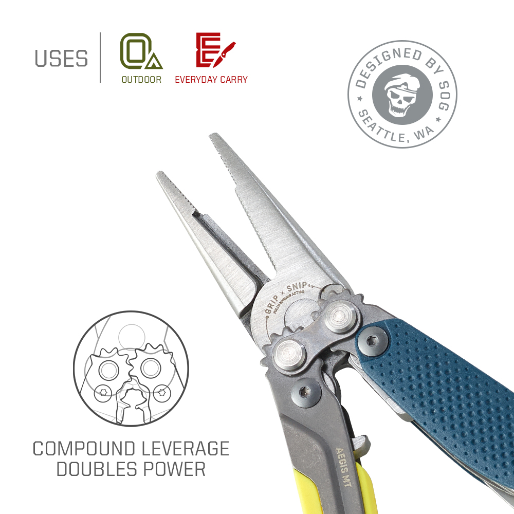 SOG 5 en 1 Aegis MT Mini Pince - Edc Carry Pliers avis et prix
